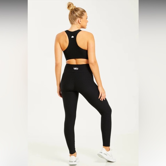 Booty By Brabants CROCO SKIN LEGGINGS BLACK - Picture 2 of 7